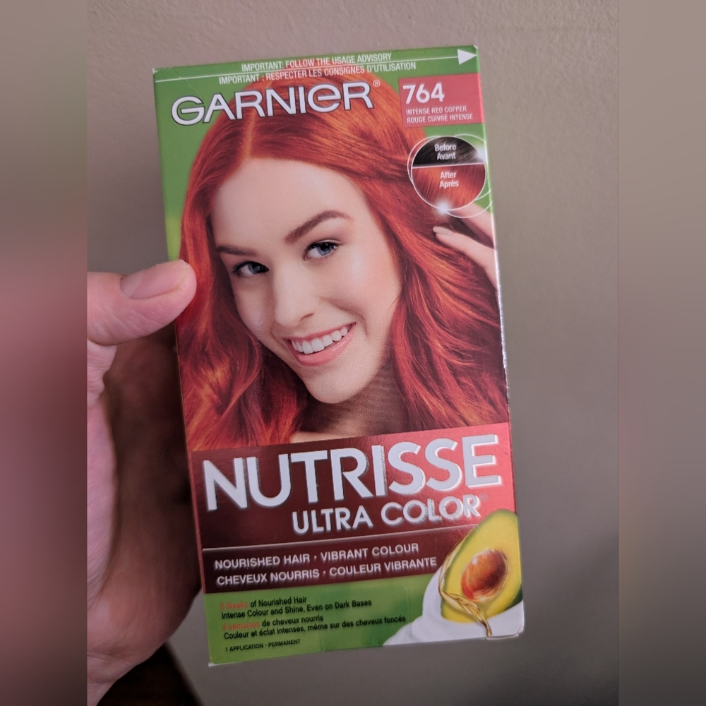 Brand New In Box Garnier Nutrisse Ultra Color Red Hair Dye